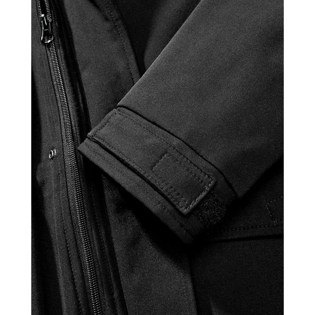 Мужская ветрозащитная куртка M65 Softshelljacket Brandit, Schwarz — фото 3
