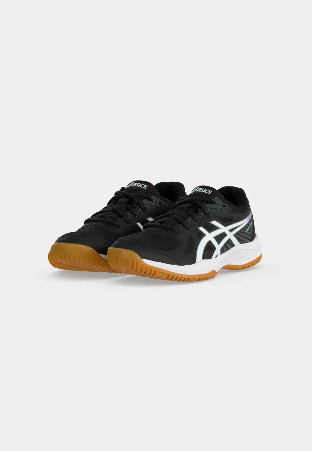 Унисекс гандбольные кроссовки Upcourt Asics, Black/White — фото 3