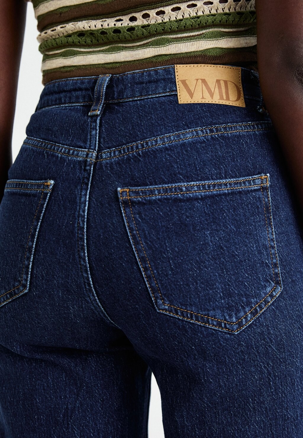 

Джинсы свободного кроя VMTESSA WIDE Vero Moda, темно-синий деним
