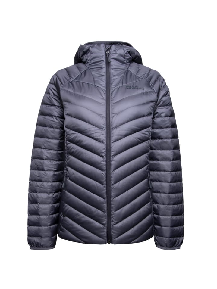 

Пуховик Jack Wolfskin Daunenjacke Passamani Down Hoody, серый