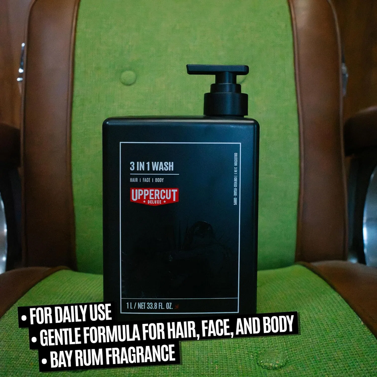 Гель для мытья 3-в-1 «3-in-1 Wash» от Uppercut Deluxe Uppercut Deluxe — фото 2
