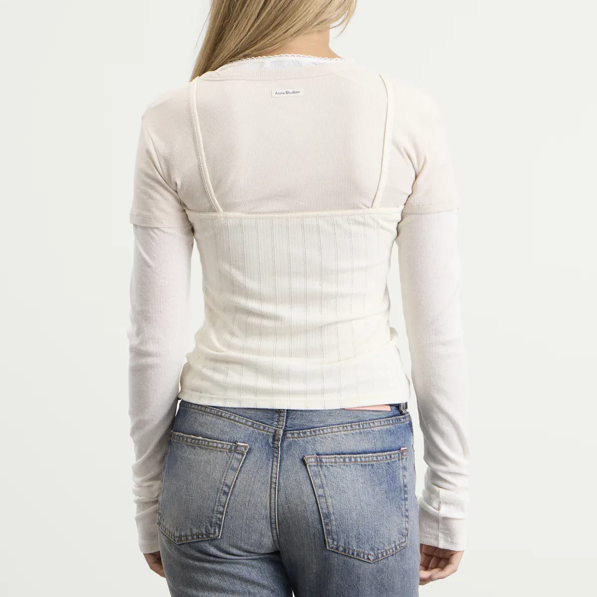 Топ Ersilia Acne Studios, White & Off White — фото 3