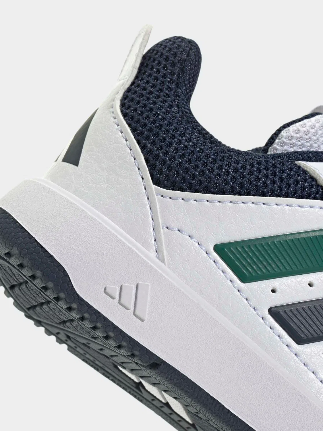 Кроссовки детские Tensaur Sport 3.0 adidas, бело-зеленые — фото 3