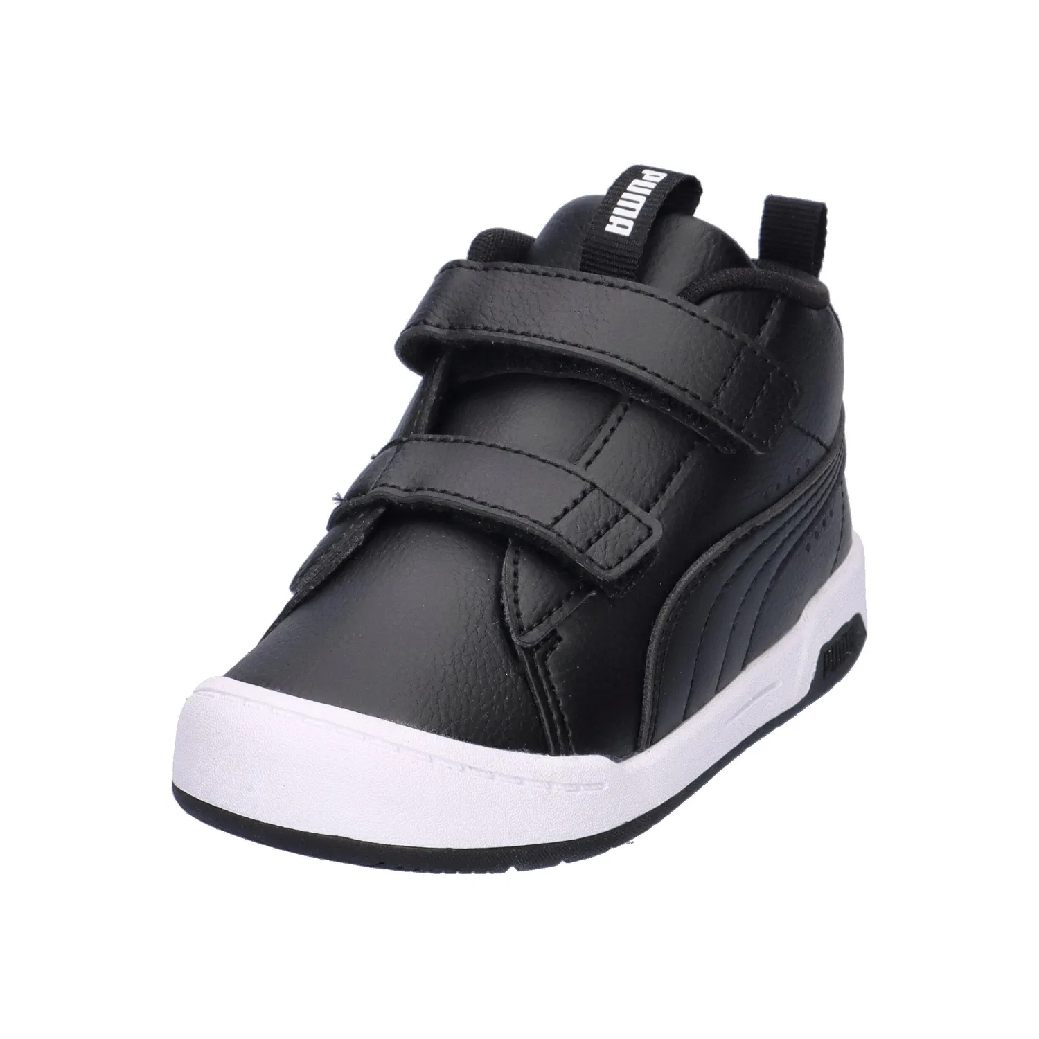 Детские кроссовки с липучками Multiflex 2 Mid SL V Inf Puma, Schwarz — фото 4