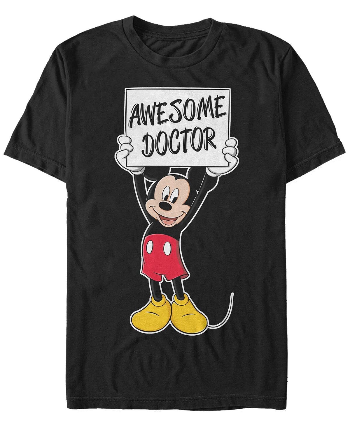 

Мужская футболка с коротким рукавом mickey doctor Fifth Sun, черный