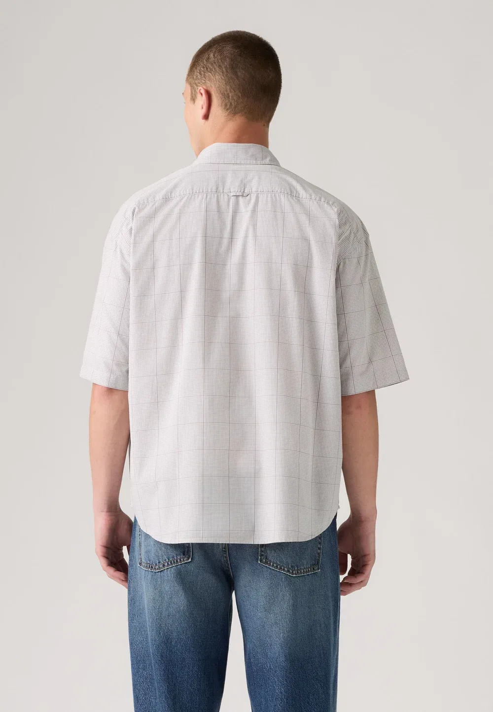 Свободная рубашка Ss roam - рубашка Levi'S, Tadhg Plaid Bright White