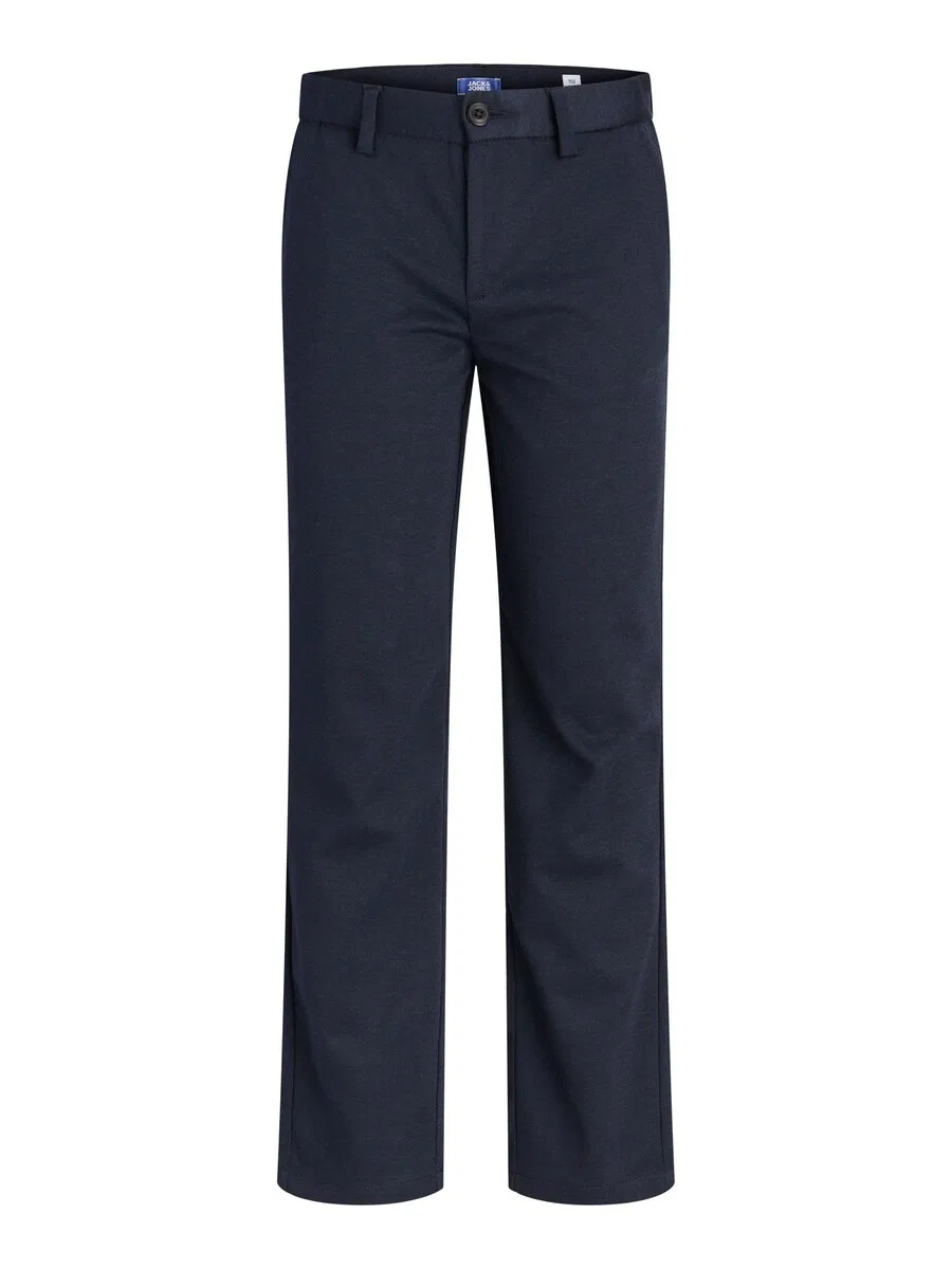 Детские брюки Jack & Jones Junior Regular Pants 'JPSTOLLIE DEVON' темно-синего цвета