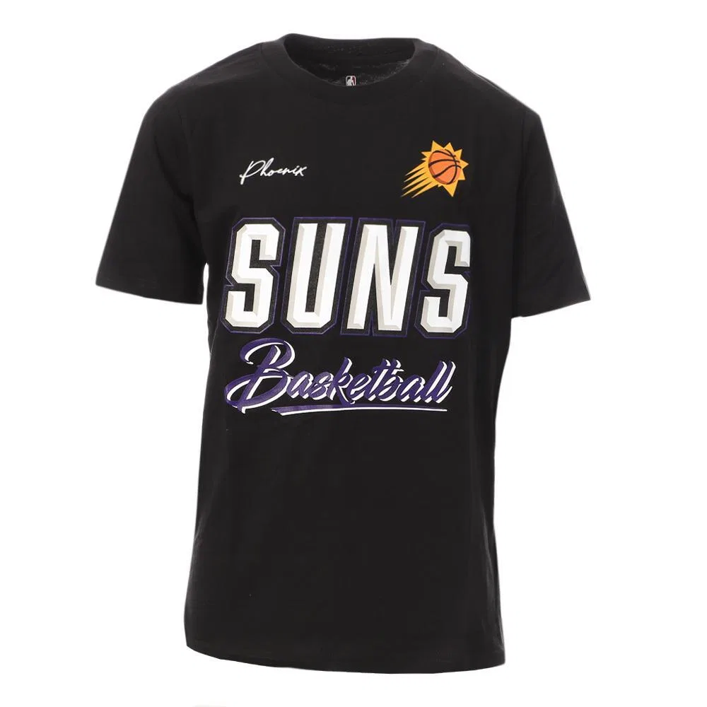 Детская футболка с принтом PHOENIX SUNS NBA, Черный