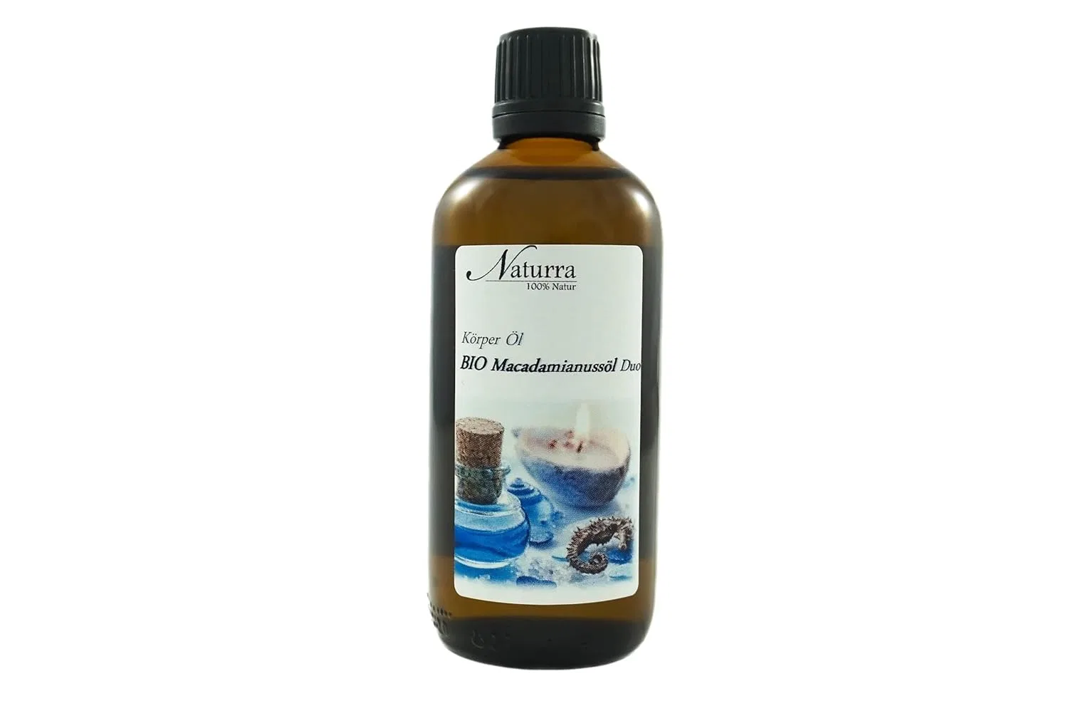 Набор масел для тела Organic Macadamia Nut Oil Duo, Naturra, 100 мл, Organic Castor Oil