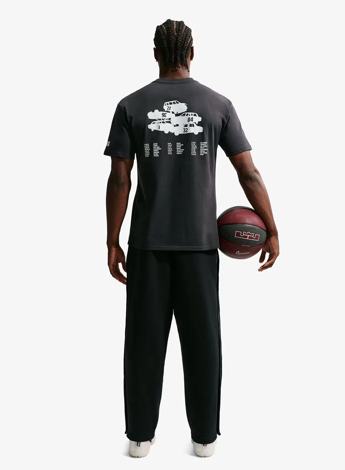 Футболка с принтом Lebron M90 Nike, черный — фото 2