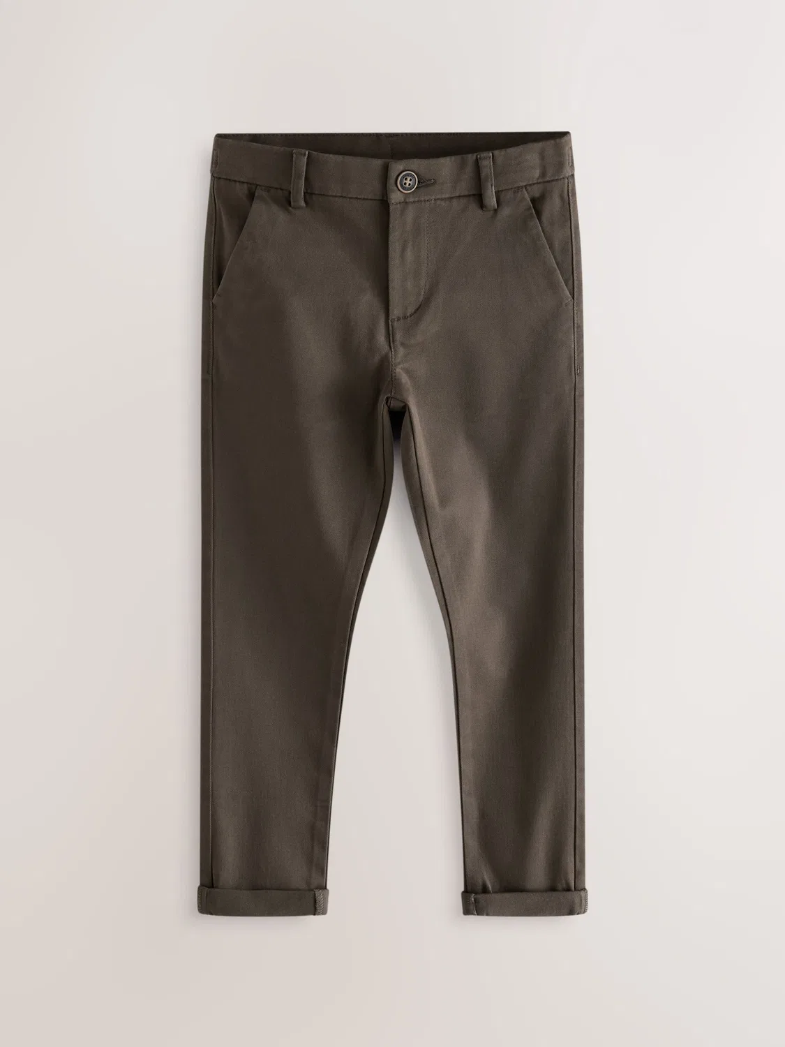 Чинос, узкий крой, Chocolate Brown Next