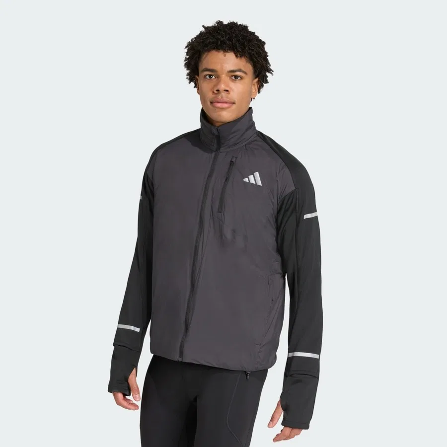 Мужская куртка-ветровка с утеплителем ClimaWarm Performance adidas, Черный