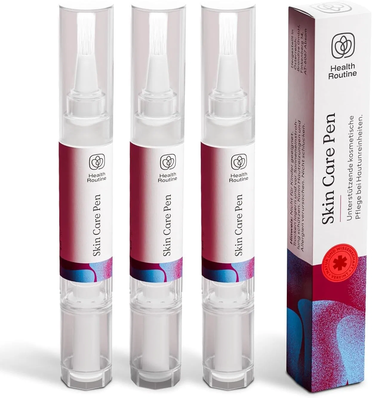 Набор карандашей для ухода за кожей Health Routine с миндальным маслом, 3 шт. Healthroutine, Pack Of 3