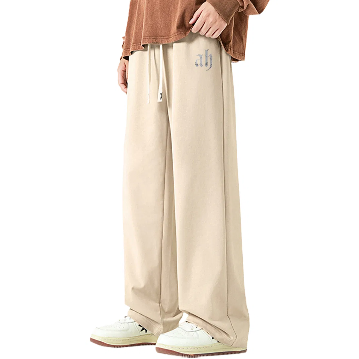 Детские брюки прямого кроя 220G Трикотаж Tonlion, Khaki