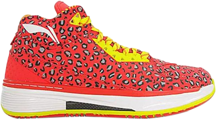 

Кроссовки Way of Wade 2 Red Leopard, красный