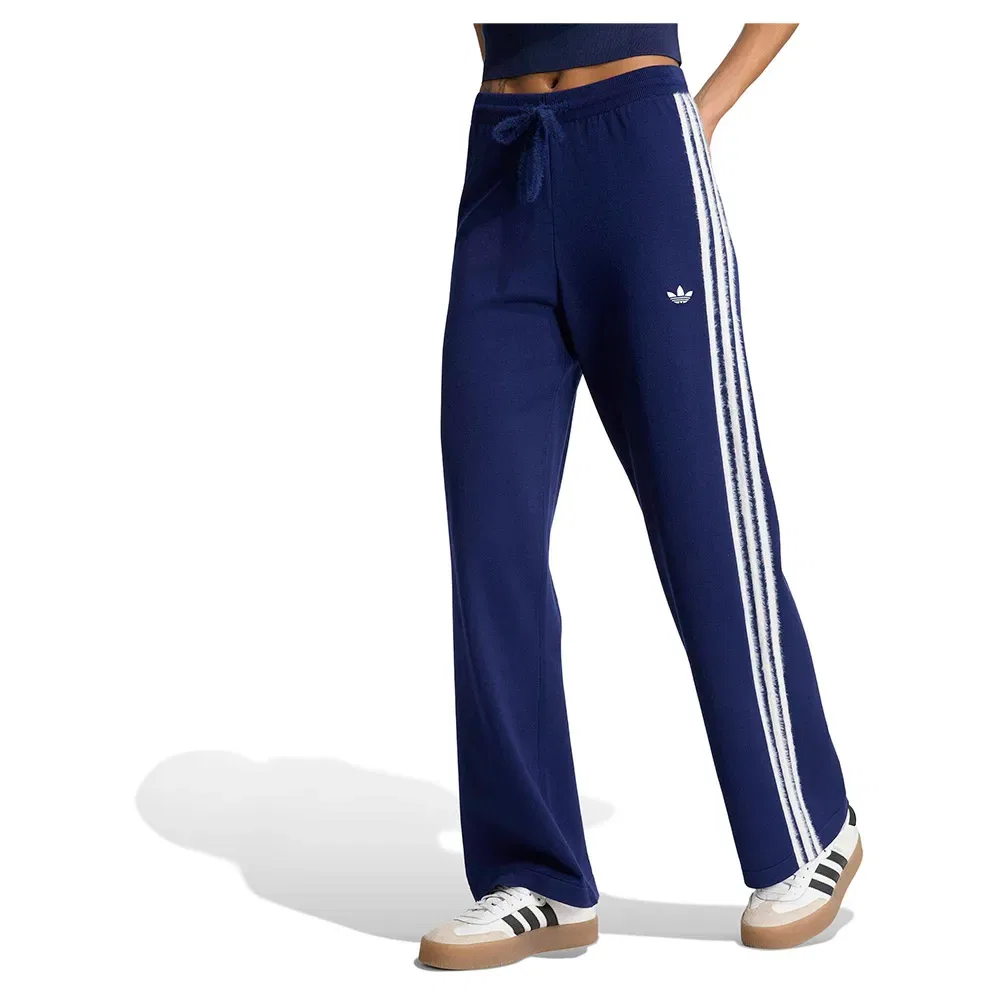 Трикотажные спортивные штаны Firebird Adidas Originals, синий