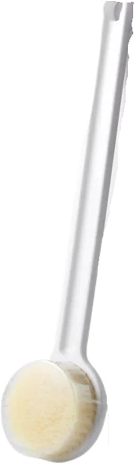 Щетка для спины с длинной ручкой, FJIXUO, 2 шт, 36x8 см, White