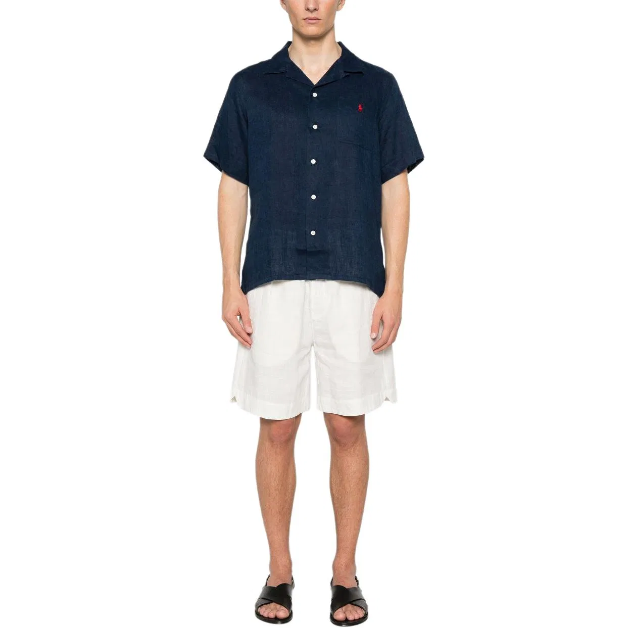 Рубашка классическая Marine Blue, Polo Ralph Lauren — фото 3