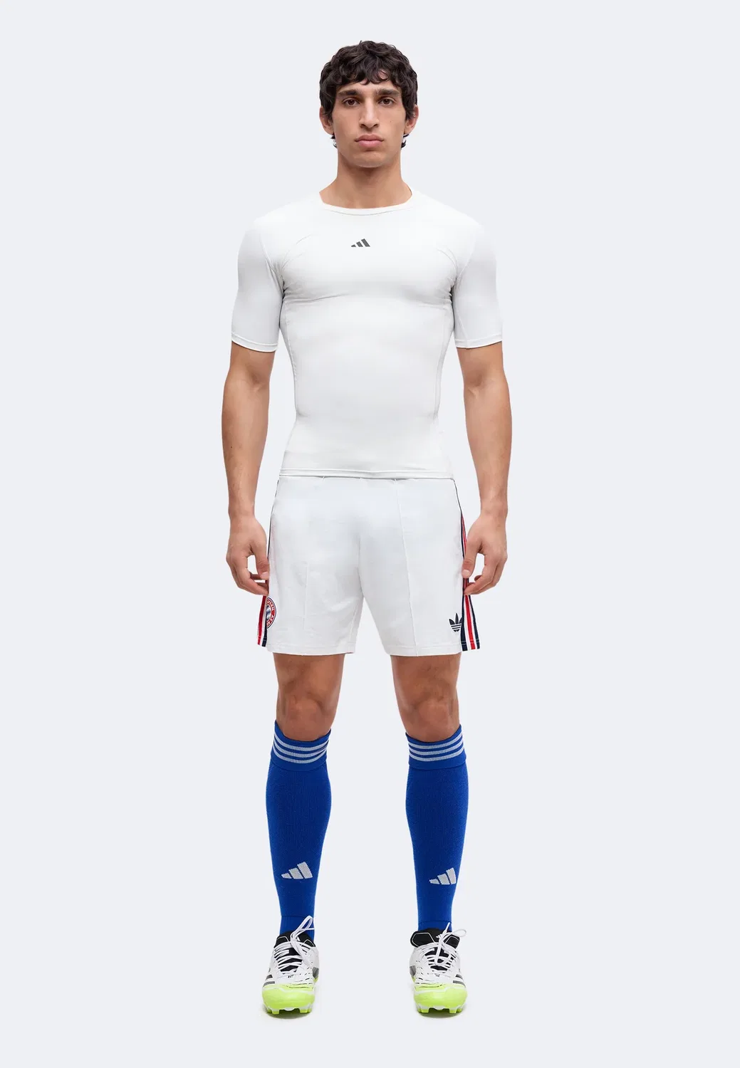 Футбольные шорты "Бавария" на выезде - аутентичная клубная форма Adidas Performance, White — фото 2