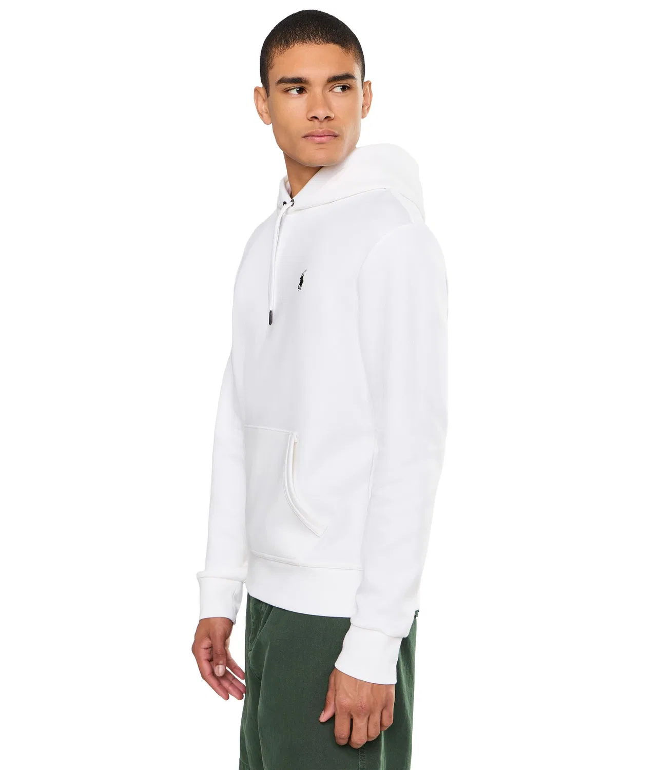 Худи двойной вязки Polo Ralph Lauren, White — фото 3