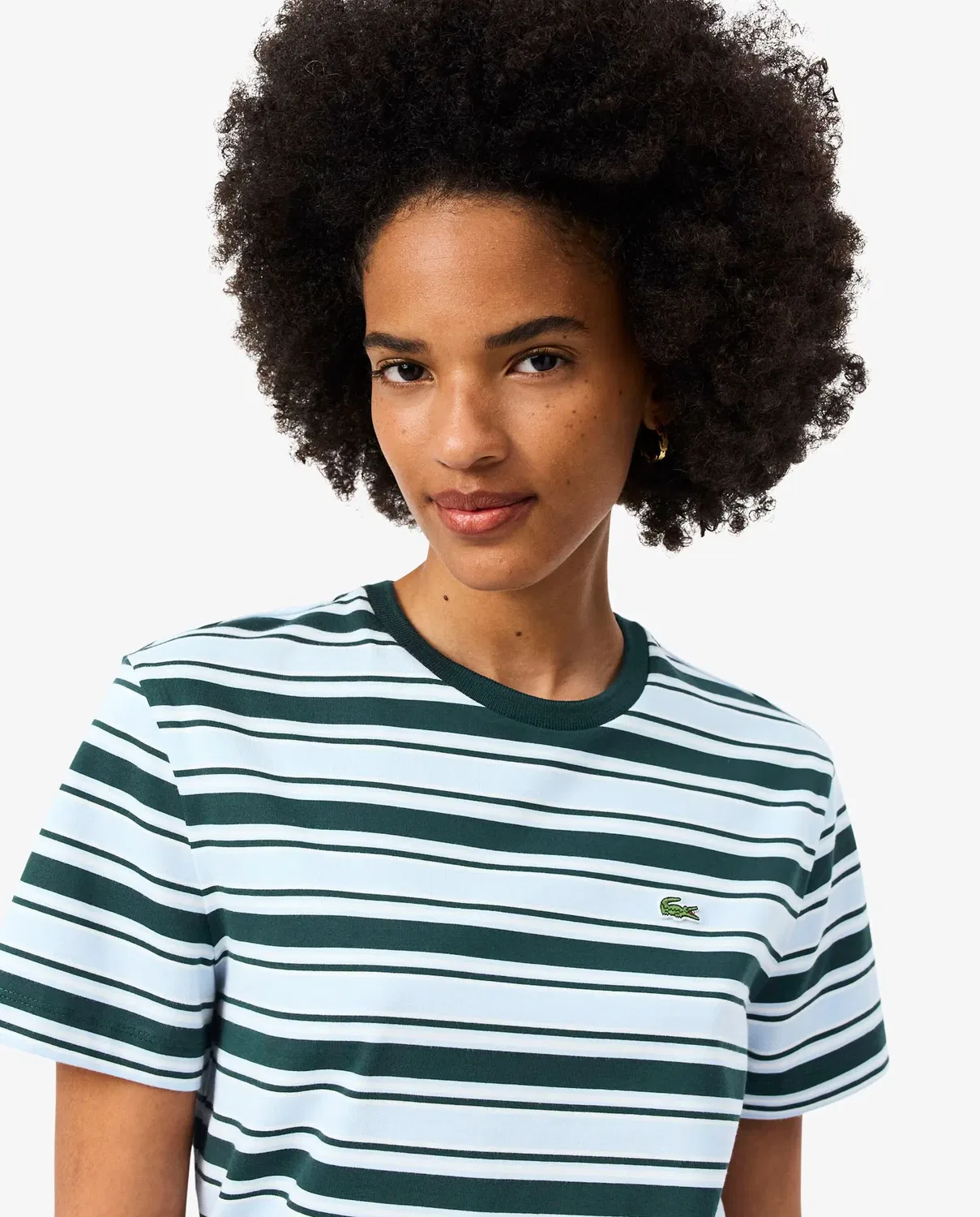 Футболка Lacoste Verde, Классическая, Зеленая — фото 3