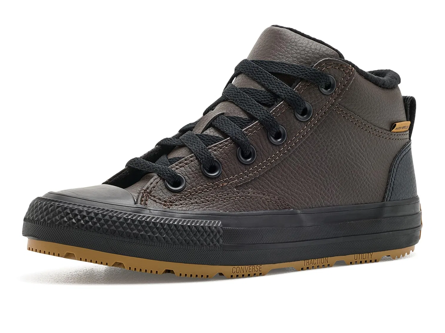 Ботинки Chuck Taylor All Star Malden Street Boots (для больших детей) Converse Kids, Fresh Brew/Black/Struck Gold — фото 2