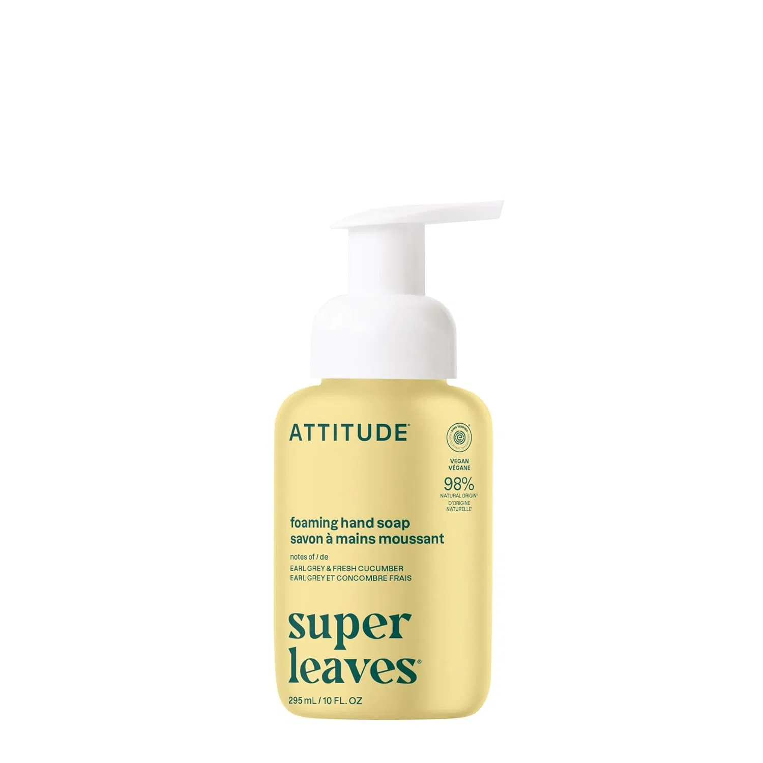 Жидкое мыло для рук ATTITUDE, Lemon Leaves, 295 мл
