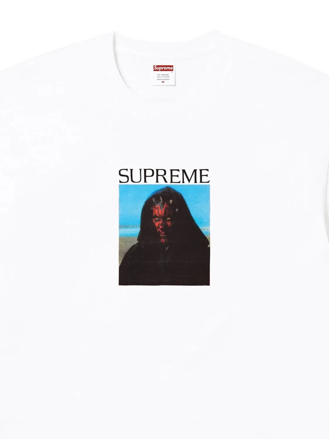 Футболка Sith белая Supreme, белый — фото 2