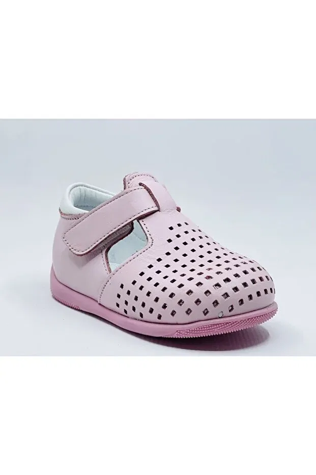 Детские туфли для девочек кожаные Ridente, Pink — фото 2