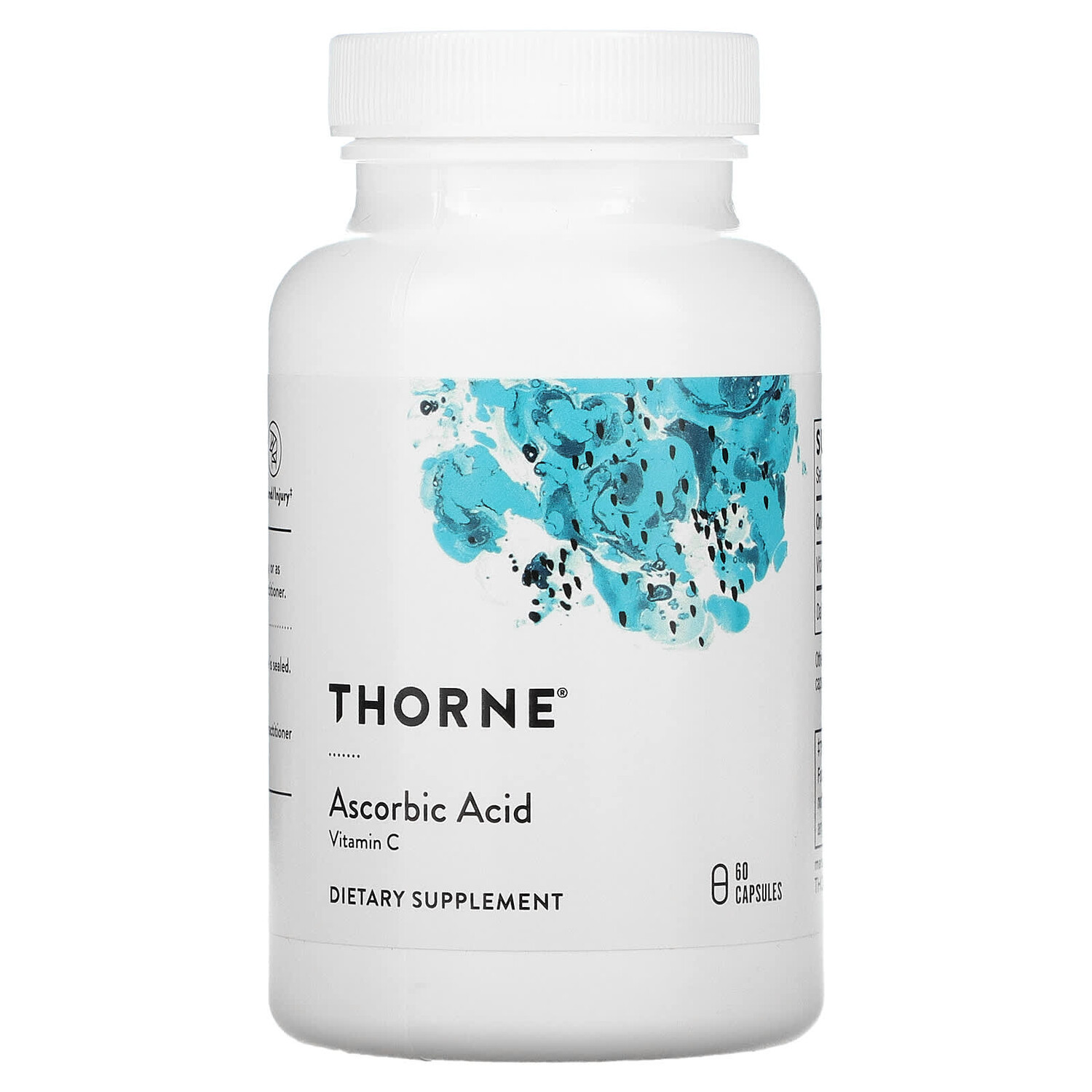 

Аскорбиновая Кислота Thorne, 60 капсул