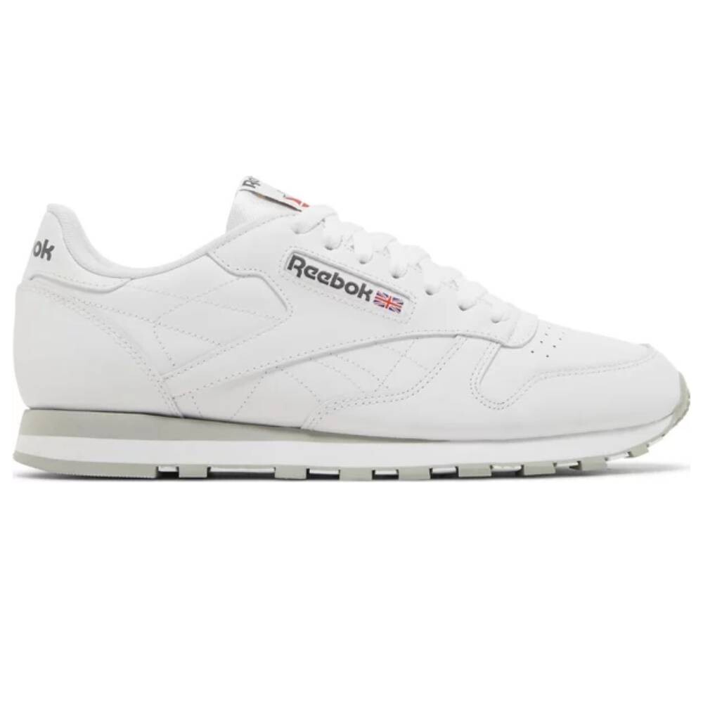 

Кроссовки Reebok Classic Leather, бело-серый