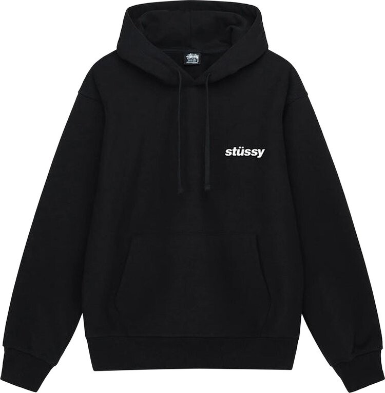 

Худи Stussy Popsicle Hoodie 'Black', черный