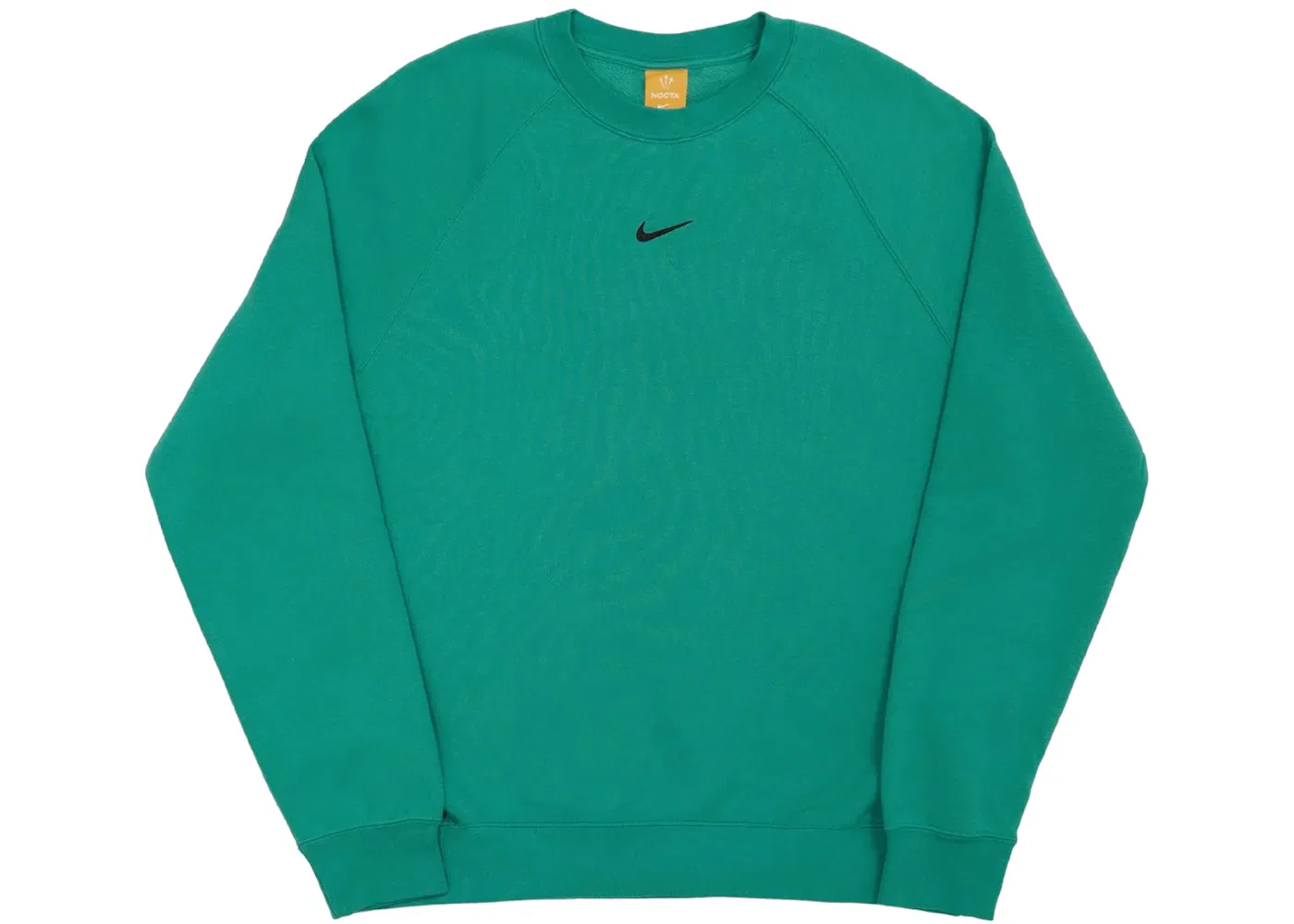 Мужской свитшот с принтом Nike x NOCTA Fleece CS Crew Neptune Green, Neptune Green