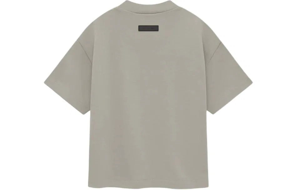 Детская футболка с принтом Seal Gray Fear Of God Essentials, Seal Gray — фото 3