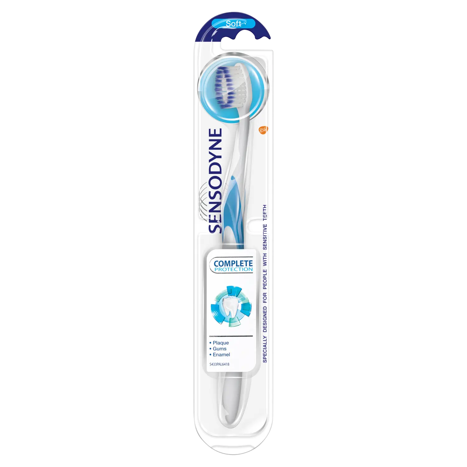 

Sensodyne Complete Prorection зубная щетка мягкая, 1 шт.