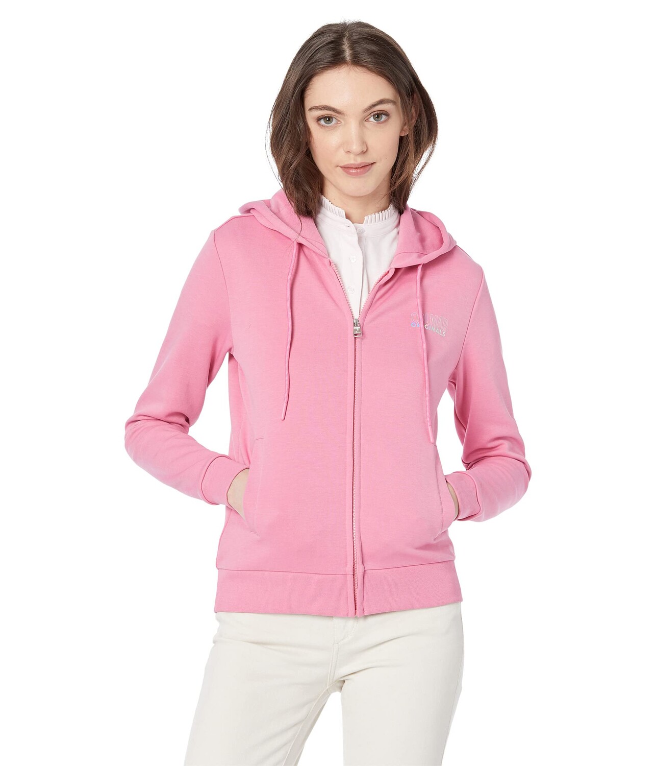 

Худи COLMAR, Full Zip Interlock Hoodie w/ Pocket, Розовый, Худи COLMAR, Full Zip Interlock Hoodie w/ Pocket