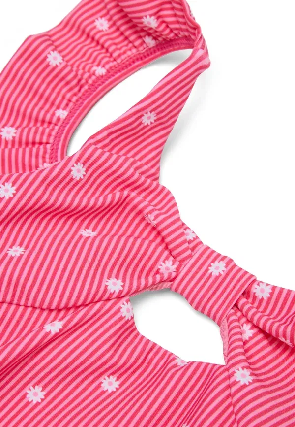 Купальник с рюшами Polka dot Ovs, Pink Red, красный/розовый — фото 3