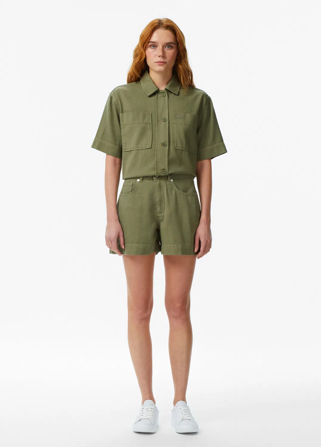 Бермуды Lacoste Haki-BMY Slim Fit, хаки