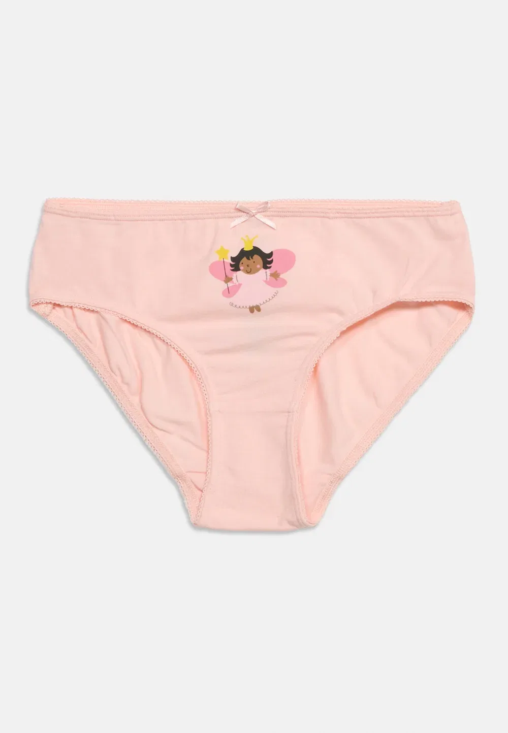 7 трусов Friboo By Zalando, White/Pink/Light Pink — фото 3