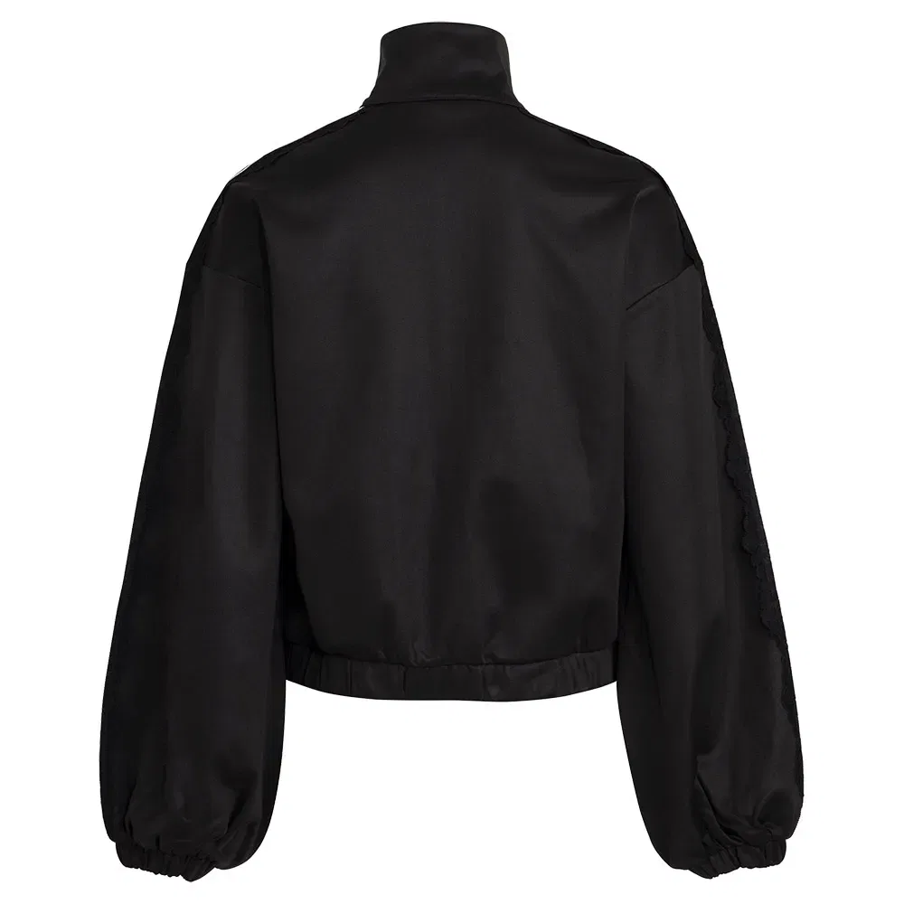Женский оверсайз свитшот с кружевной вставкой Lace Oversized Archive Adidas Originals, Black — фото 4