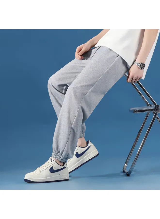 Jeanswest Штаны-джоггеры с завязкой-кулиской для мальчиков, серый — фото 3