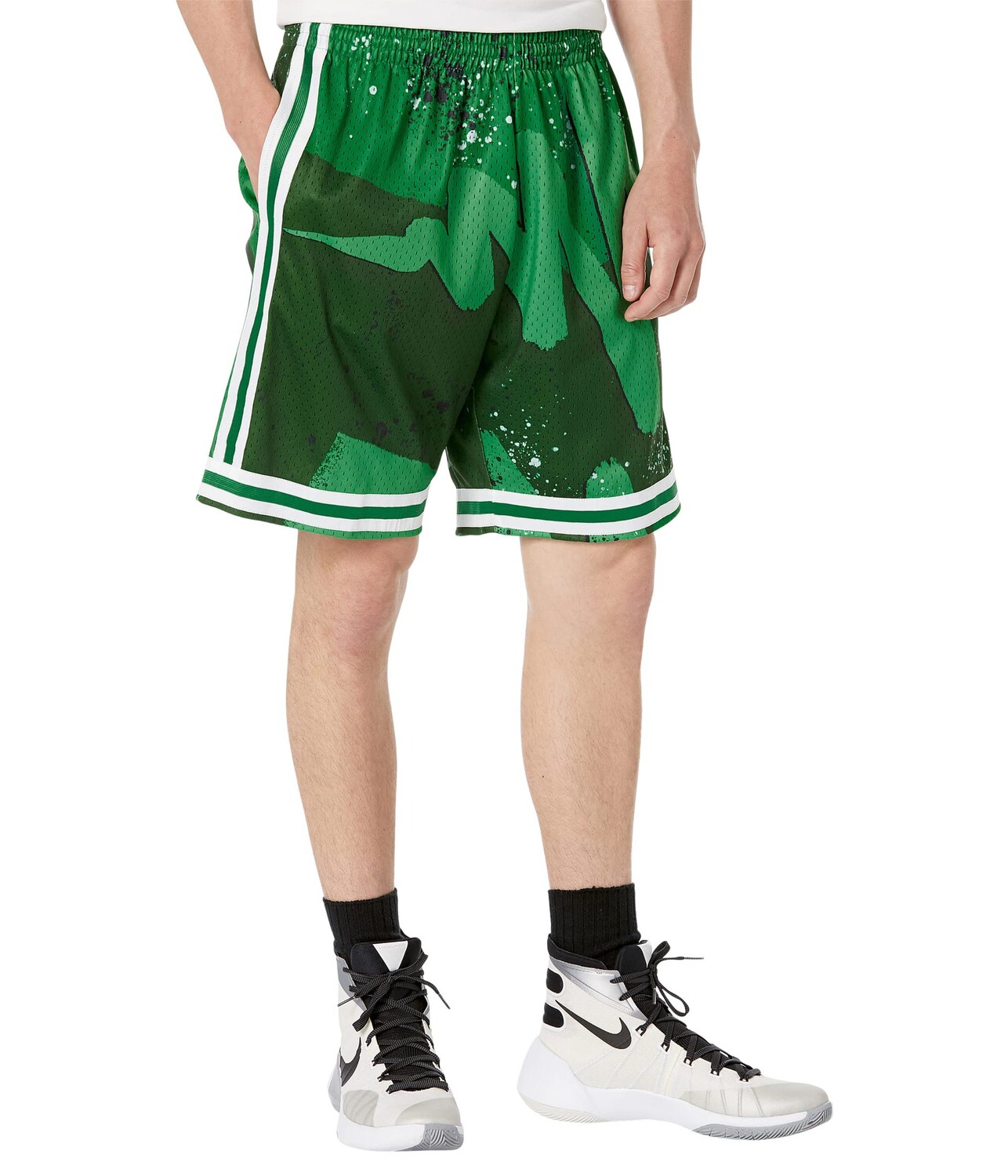 

Шорты Mitchell & Ness, NBA Hyper Hoops Swingman Shorts Celtics 1985