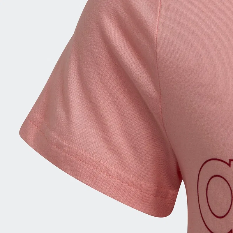 Детская футболка с принтом Honor Pink Adidas, Honor Pink — фото 4