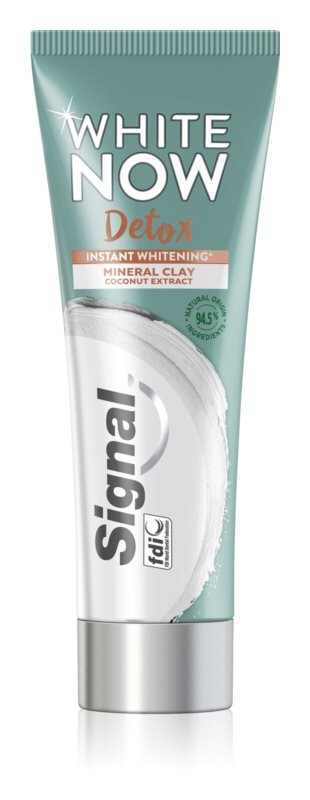 

Отбеливающая зубная паста Signal White Now Detox Coconut