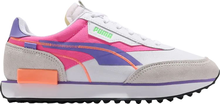 

Кроссовки Puma Future Rider Twofold SD White Luminous Purple, разноцветный, Белый, Кроссовки Puma Future Rider Twofold SD White Luminous Purple, разноцветный