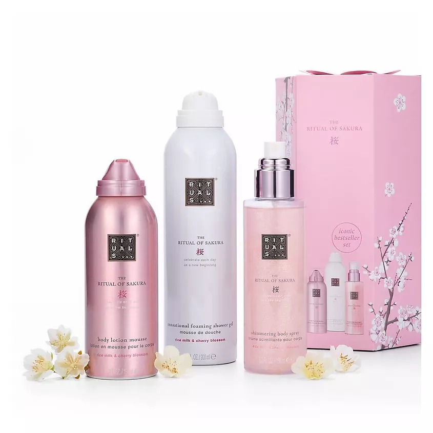 Набор для ухода за телом Rituals The Ritual of Sakura Bestselling, 3 предмета — фото 2
