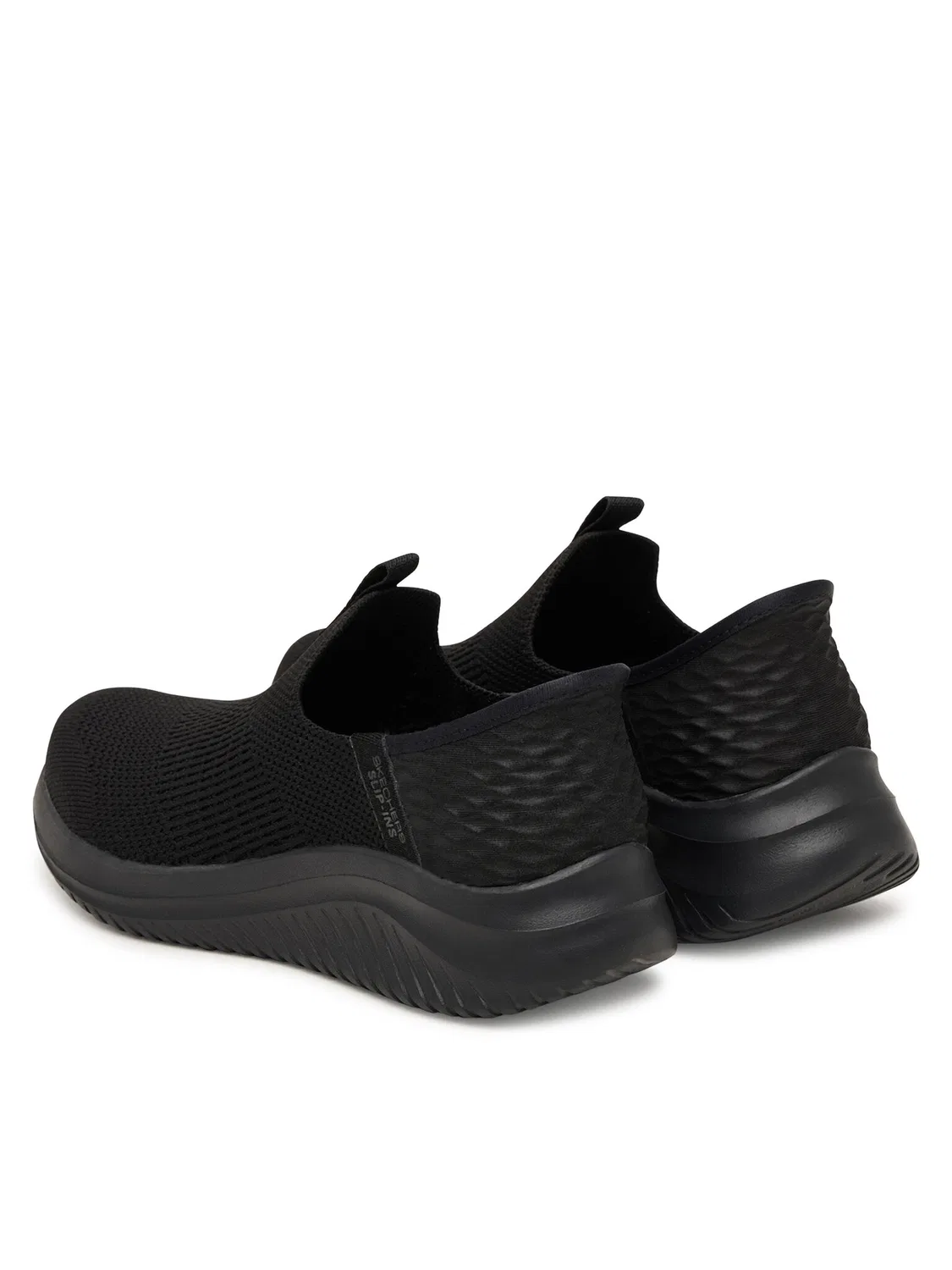 Кроссовки для мальчика Slip-Ins Ultra Flex Smooth Step Skechers, черный — фото 3