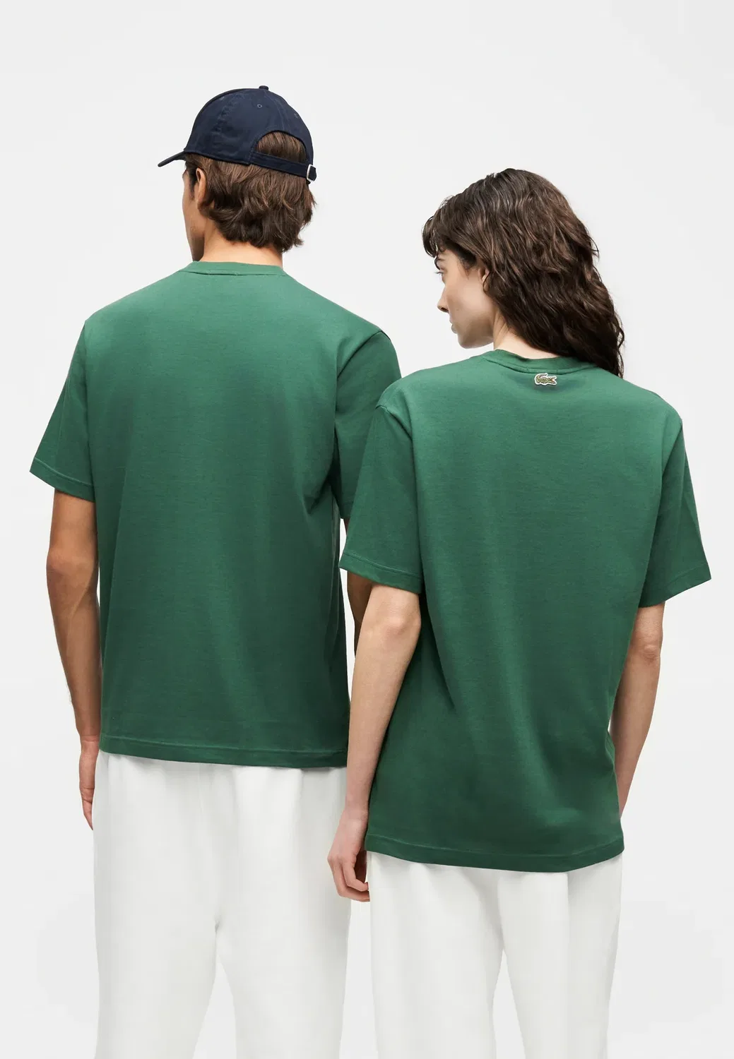 Футболка унисекс - базовая модель Lacoste, Green — фото 4