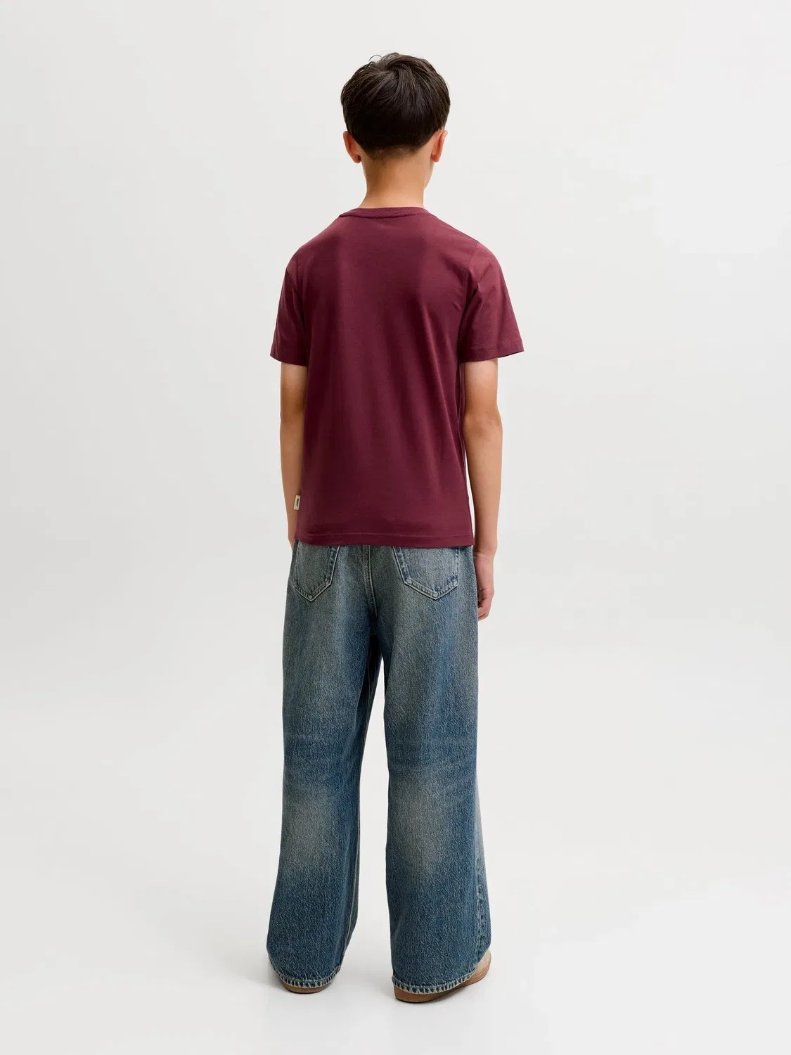 Комплект футболок с принтом Jack & Jones Junior, коричневый — фото 4