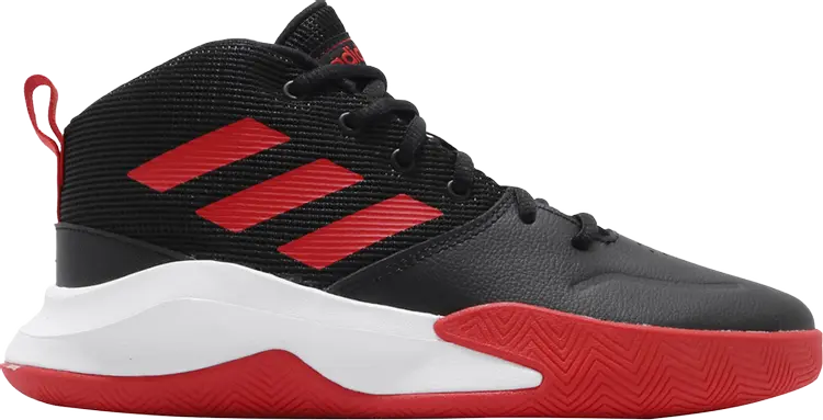

Кроссовки Adidas Own The Game Wide 'Active Red', черный
